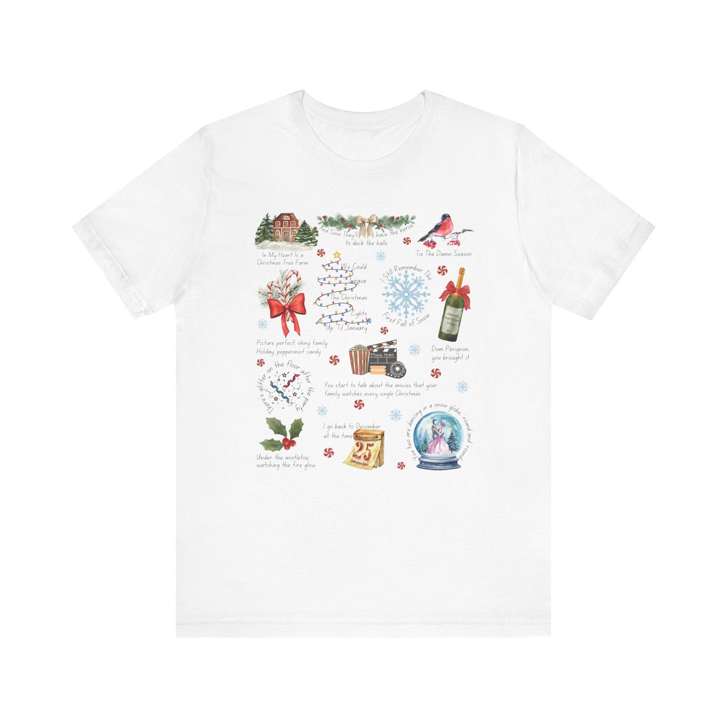 Swiftmas Christmas Songs Collection Shirt