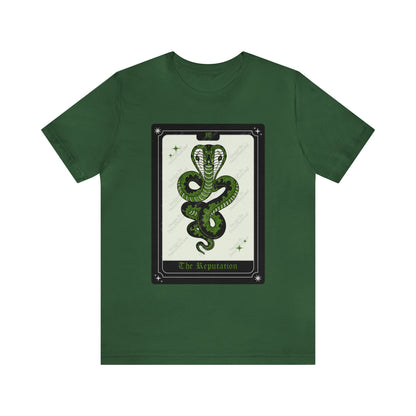 The Reputation Tarot Card Style Snake Tee