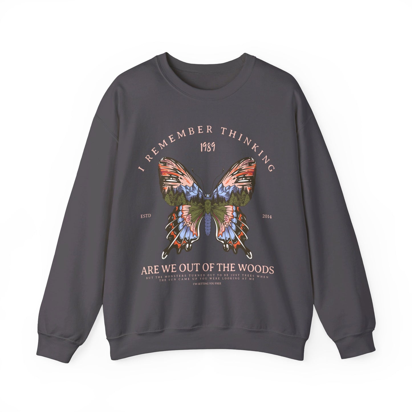 Out Of The Woods Butterfly Forest Sweatshirt