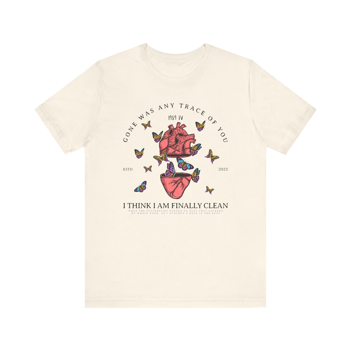 1989 The Clean Flying Butterflies Graphic Tee