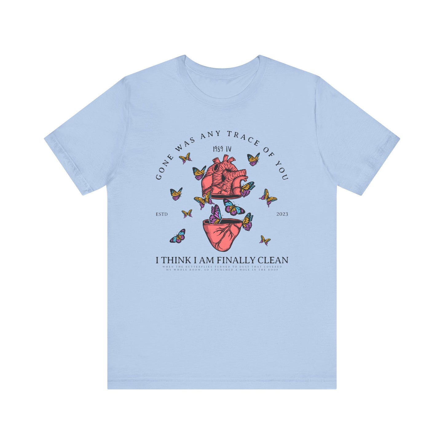 1989 The Clean Flying Butterflies Graphic Tee