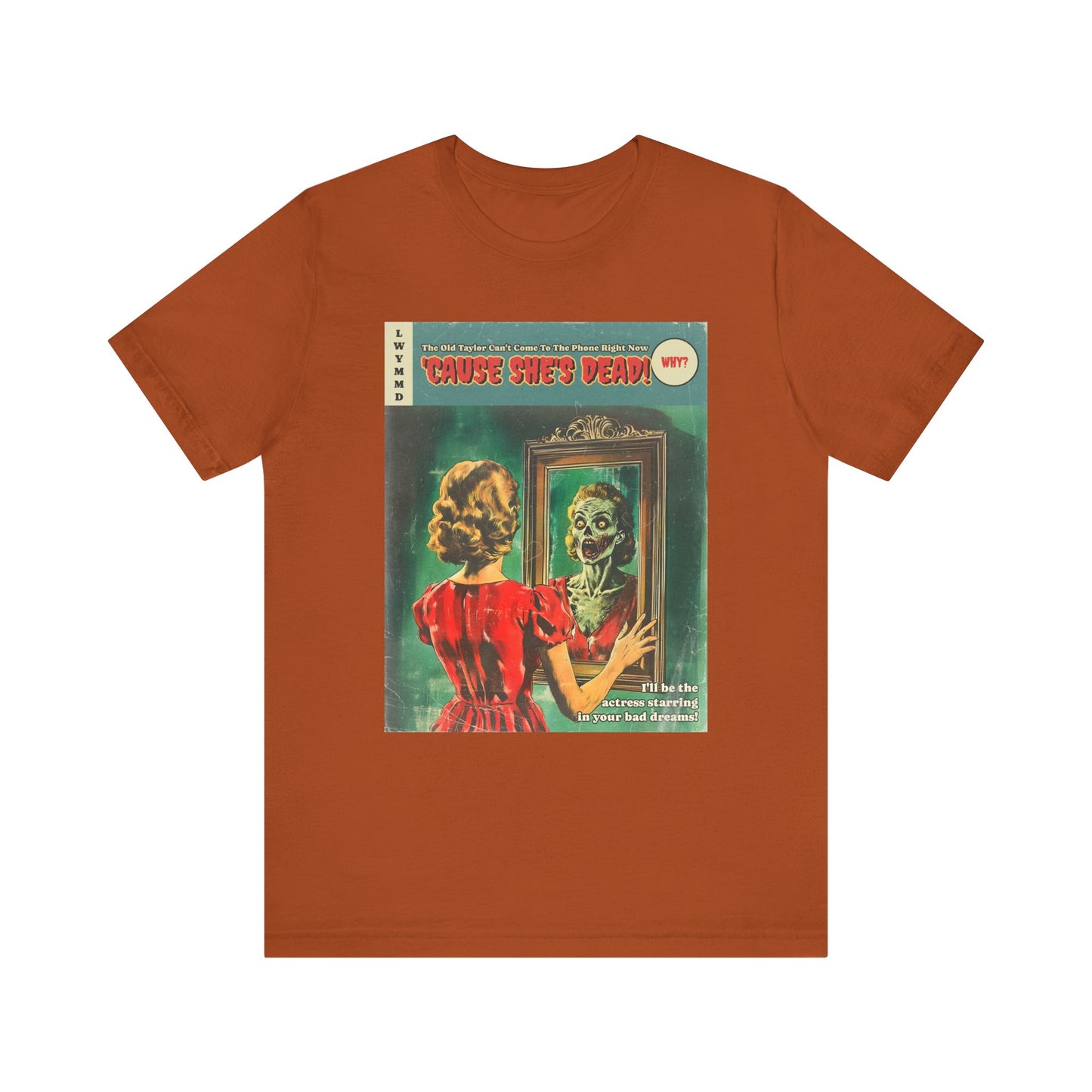 LWYMMD Zombie Taylor Halloween Edition Retro T-Shirt