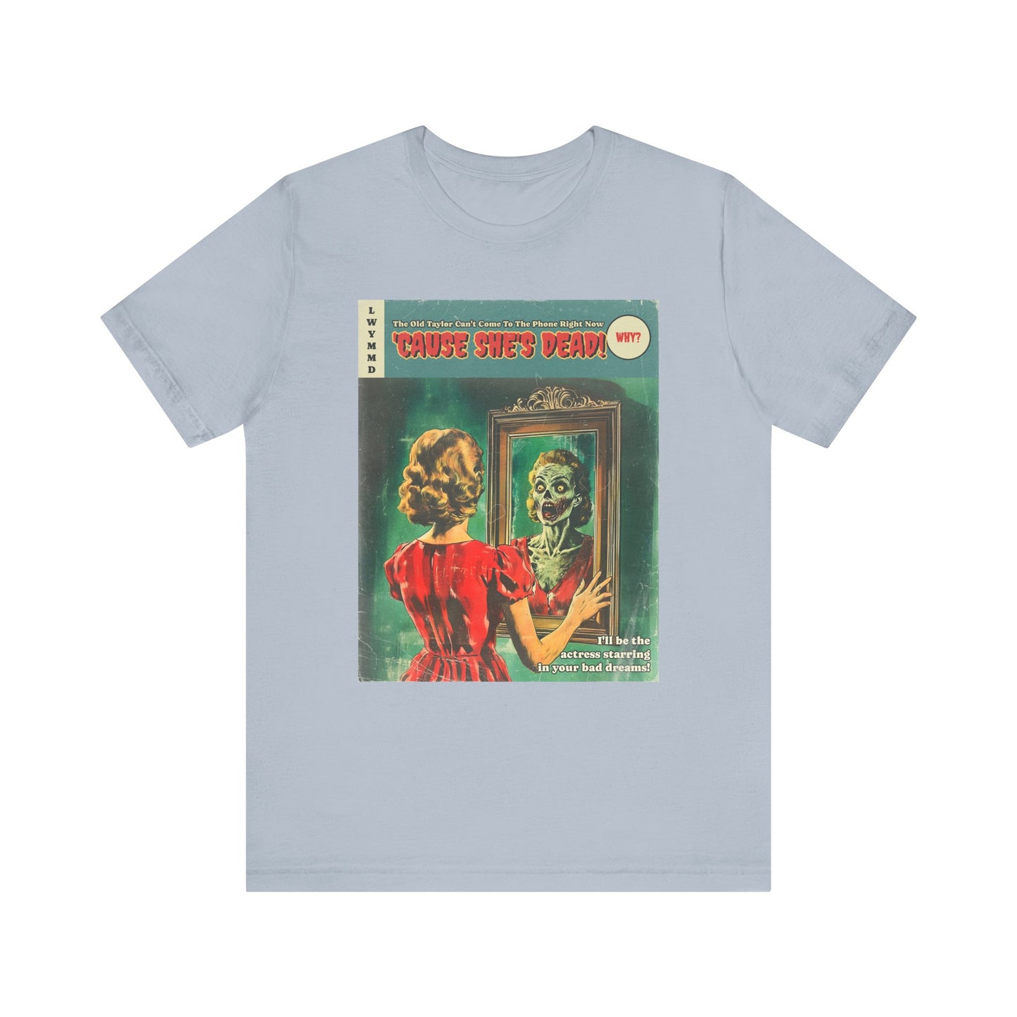 LWYMMD Zombie Taylor Halloween Edition Retro T-Shirt