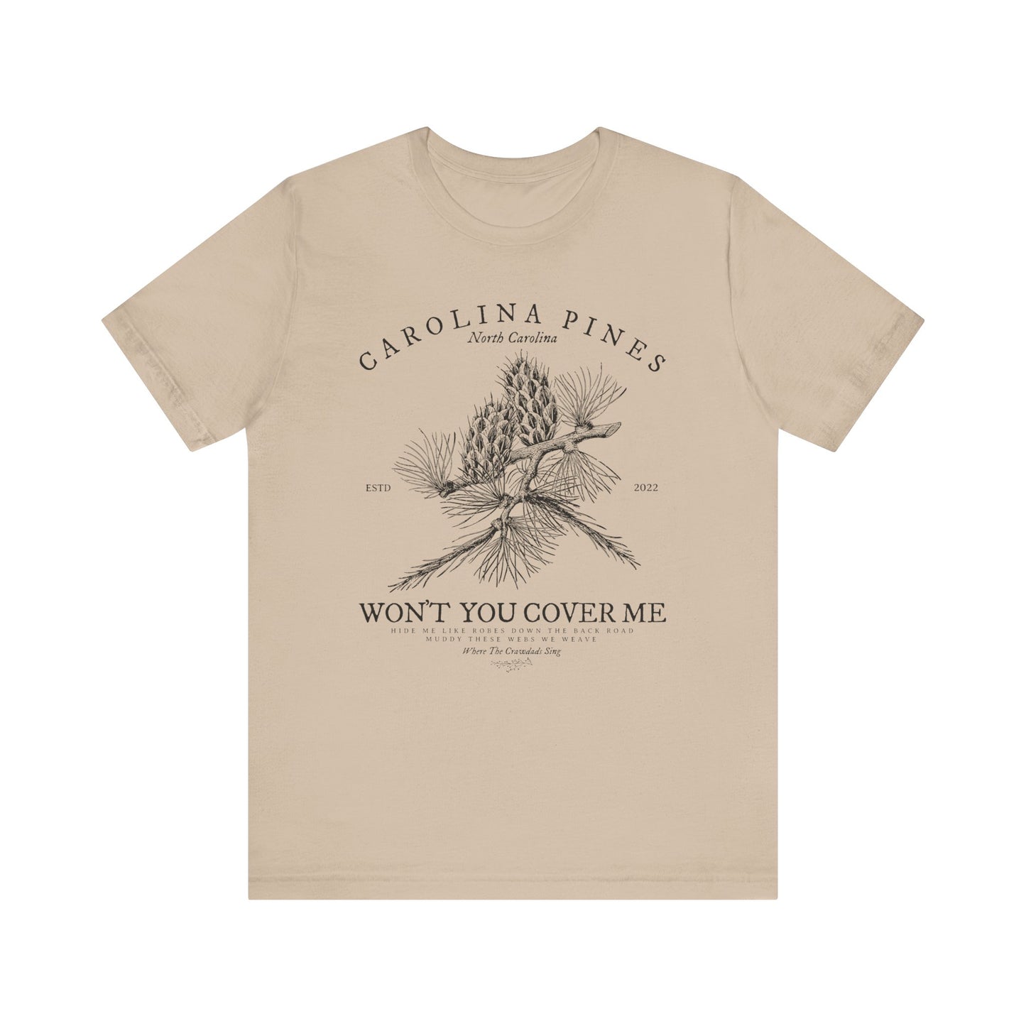 Carolina Song Pines Graphic T-shirt