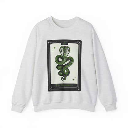 The Reputation Tarot Card Style Snake Crewneck