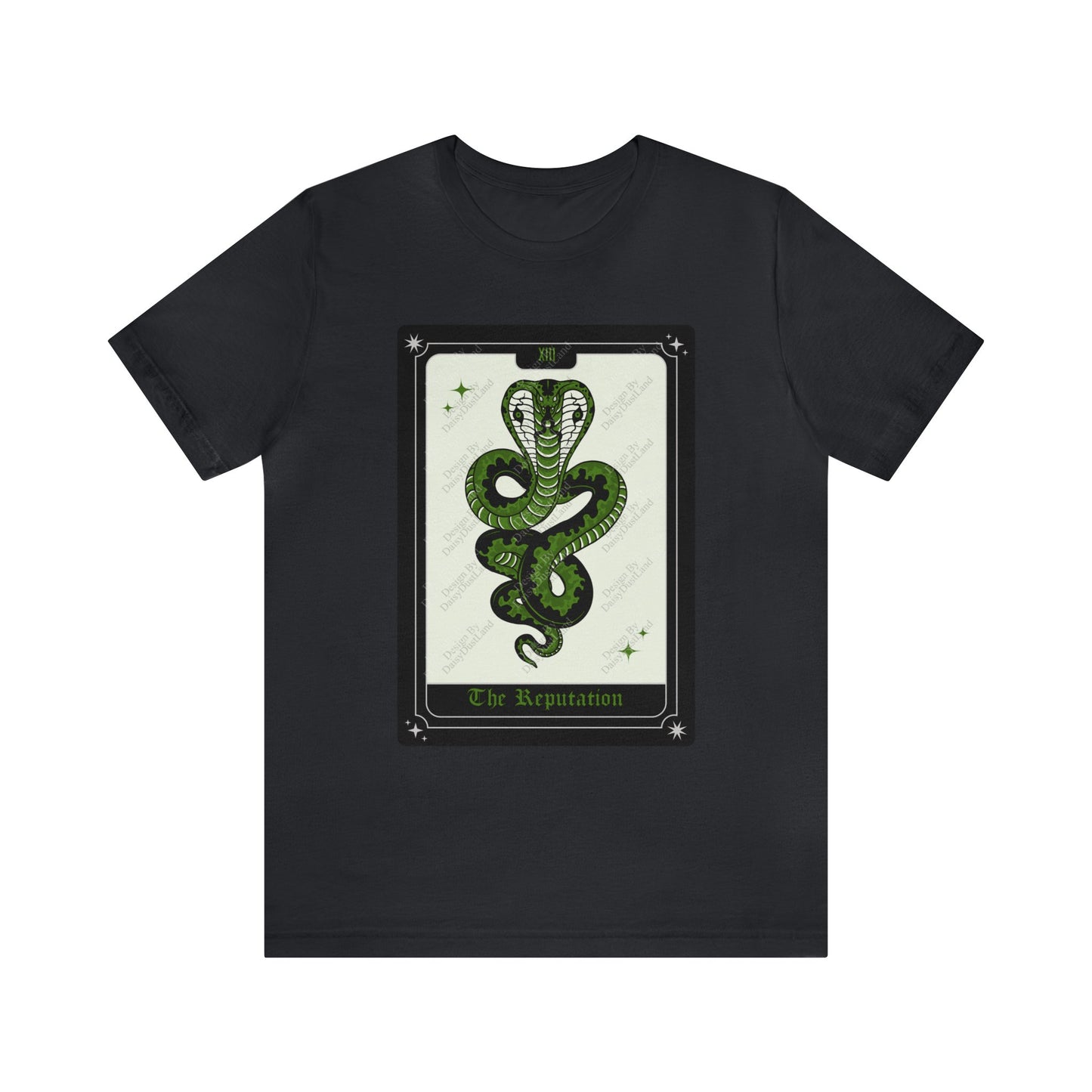 The Reputation Tarot Card Style Snake Tee