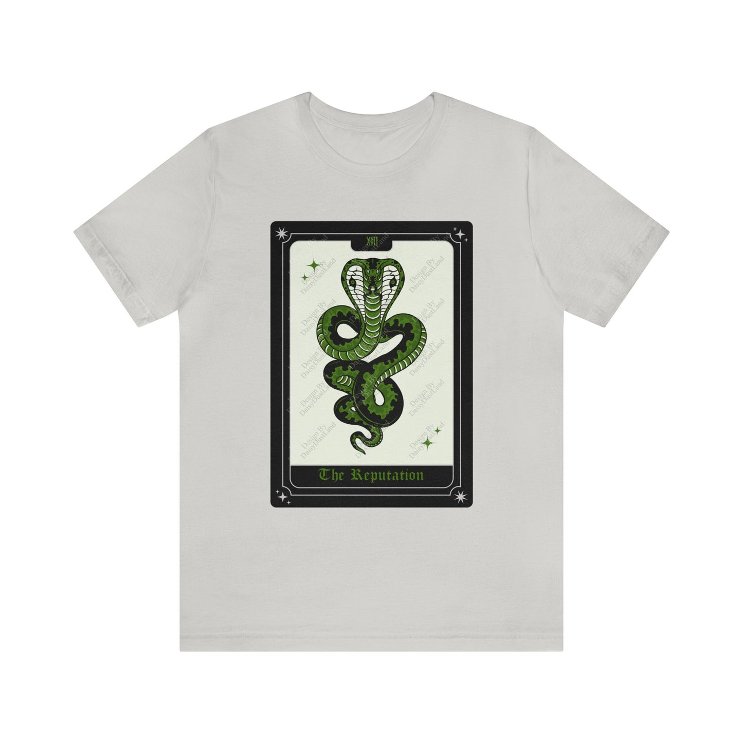 The Reputation Tarot Card Style Snake Tee