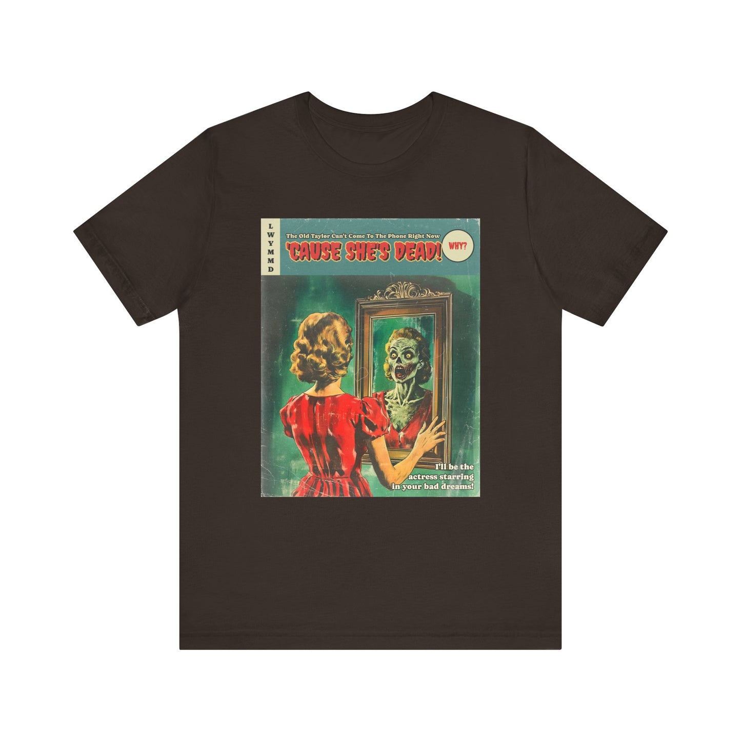 LWYMMD Zombie Taylor Halloween Edition Retro T-Shirt