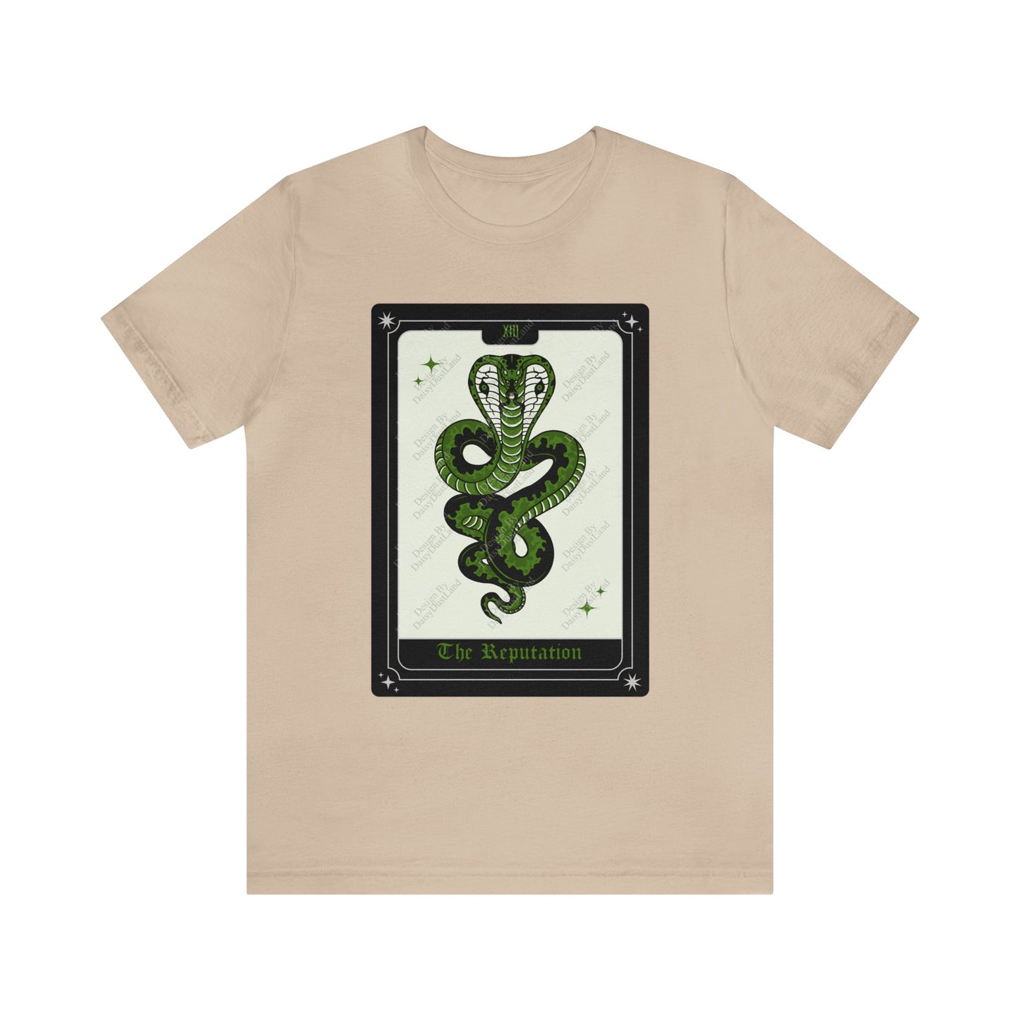 The Reputation Tarot Card Style Snake Tee