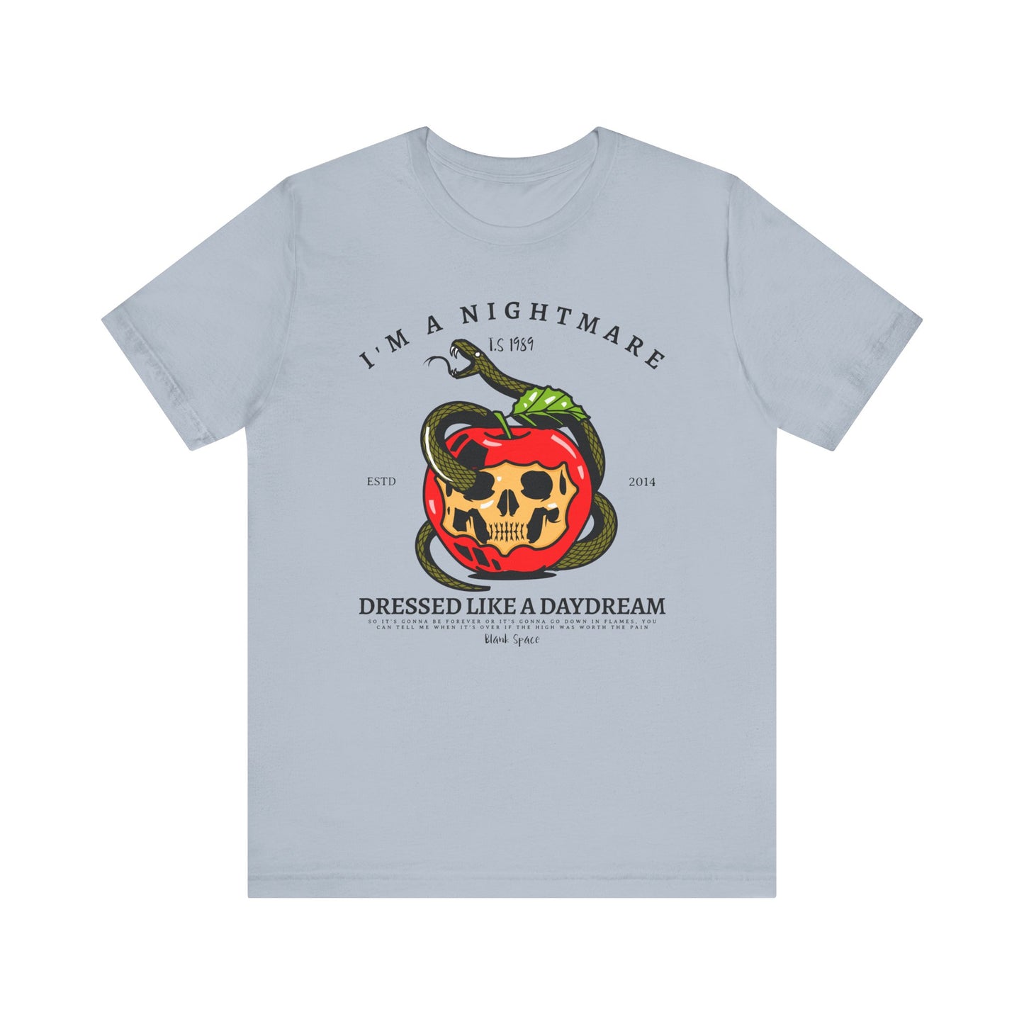 Blank Space Skull Apple Halloween Edition Tee