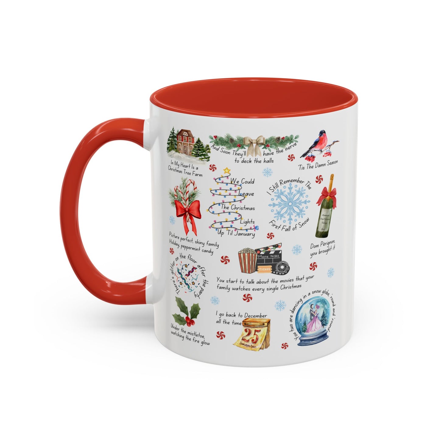 Swiftmas Christmas Songs Collection 11oz Ceramic Coffee Mug