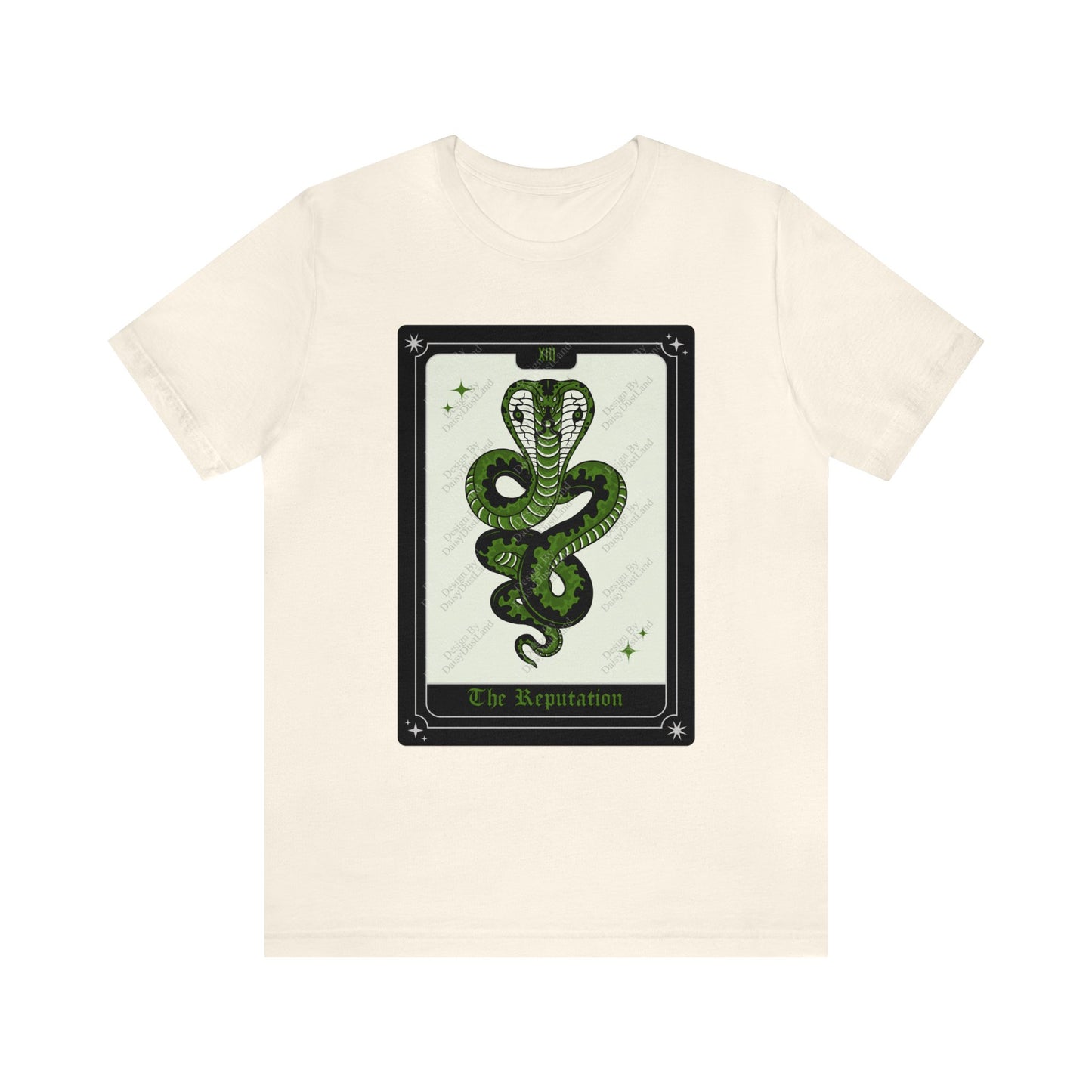 The Reputation Tarot Card Style Snake Tee