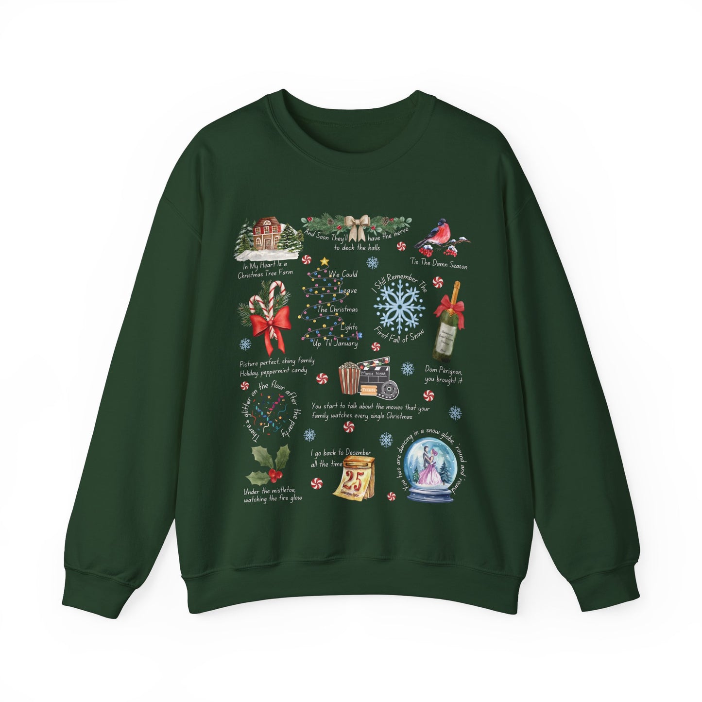 Swiftmas Christmas Songs Collection Sweatshirt