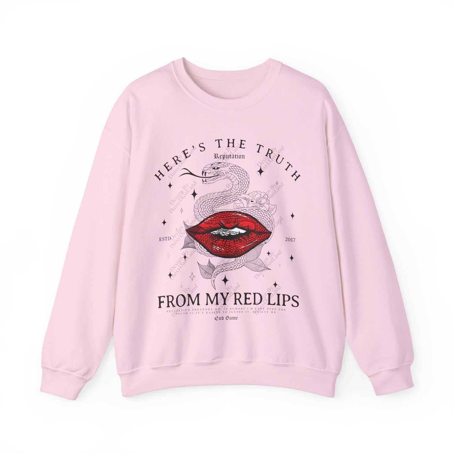 Here Is The Truth From My Red Lips Rep End Game Sweatshirt