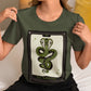 The Reputation Tarot Card Style Snake Tee