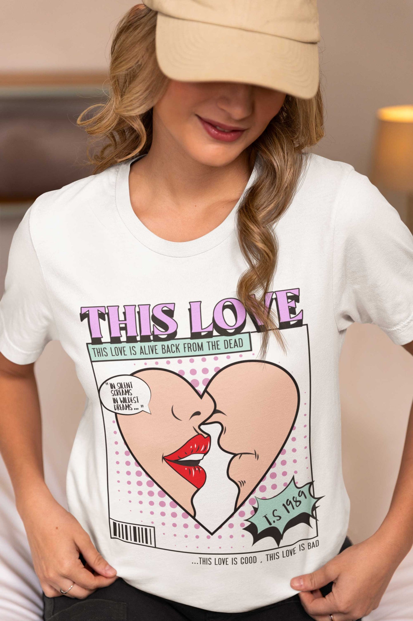 This Love Pop Art Graphic T-Shirt