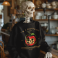 Blank Space Skull Apple Halloween Edition Sweatshirt