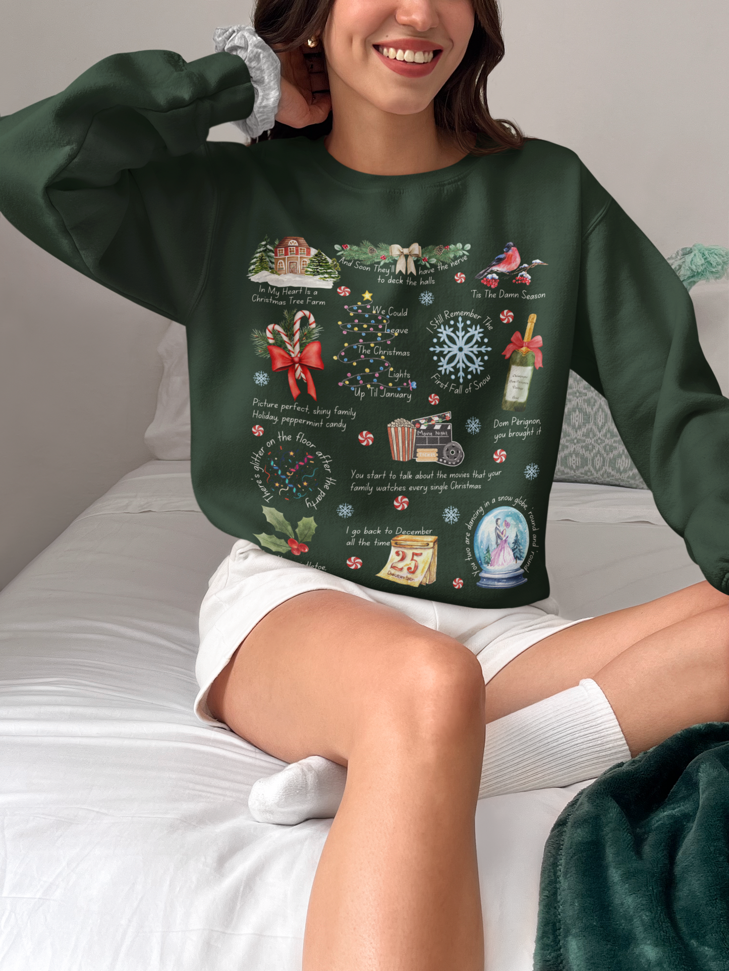 Swiftmas Christmas Songs Collection Sweatshirt