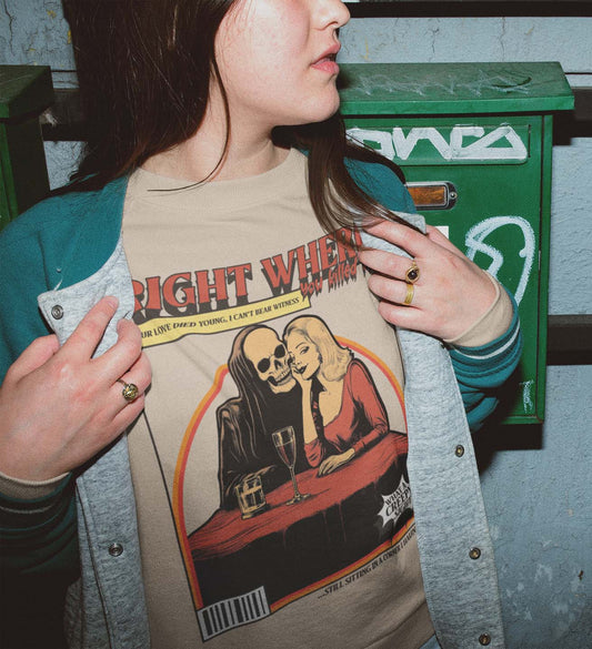 Right Where You Killed Me Halloween Edition Sweatshirt