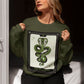 The Reputation Tarot Card Style Snake Crewneck