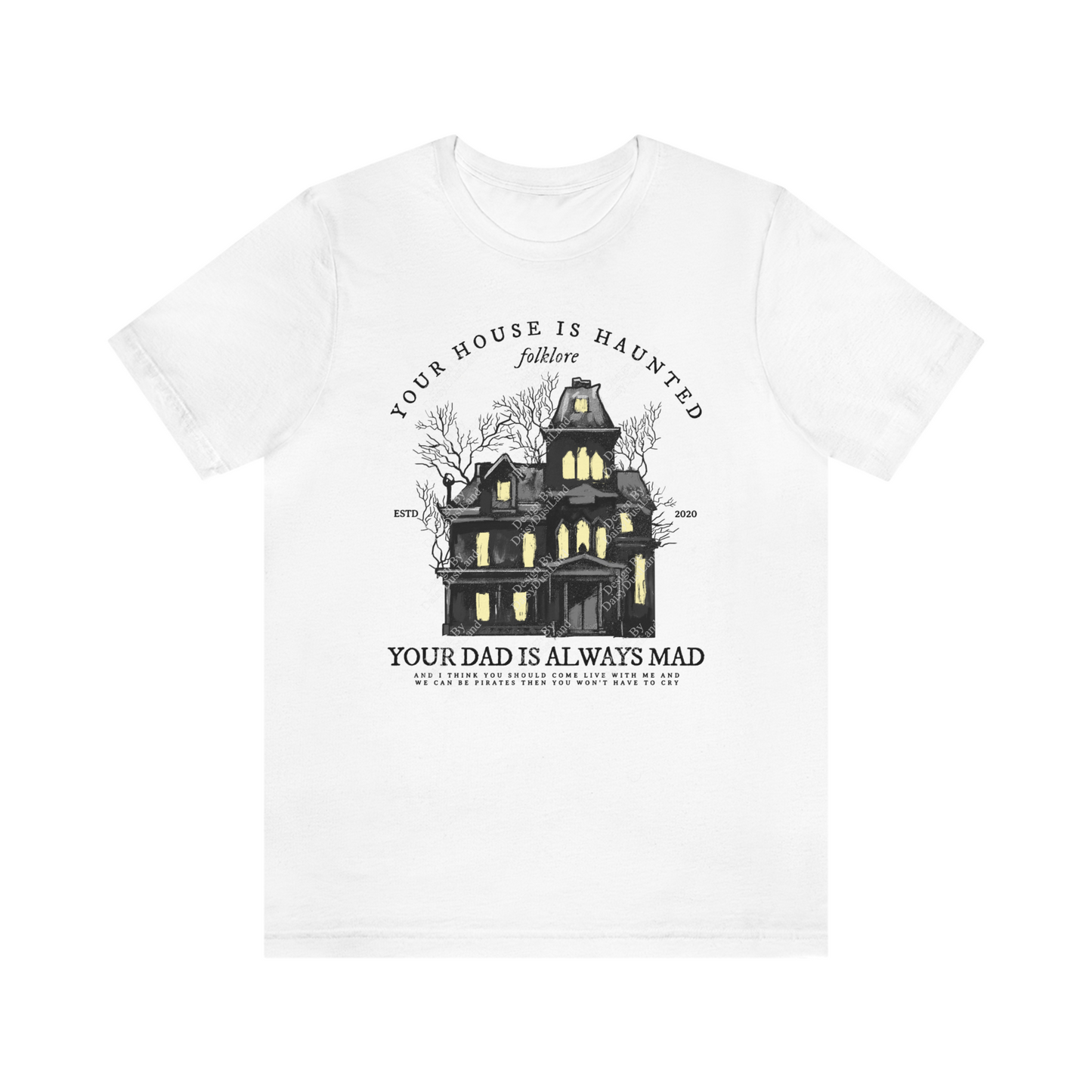 Seven Haunted House Halloween Edition Tee