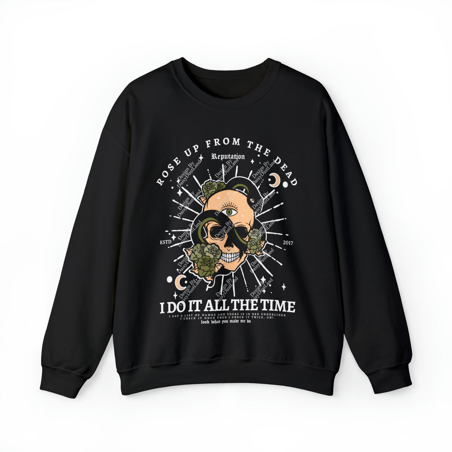 LWYMMD Skull And Roses Halloween Edition Sweatshirt