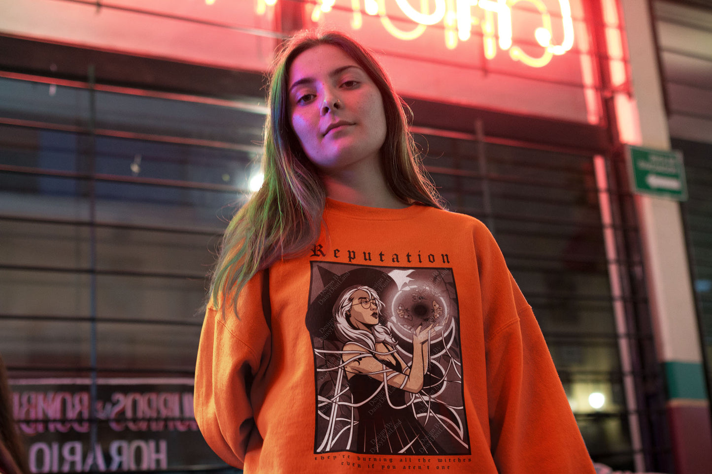 Rep Witch Halloween Edition Sweatshirt