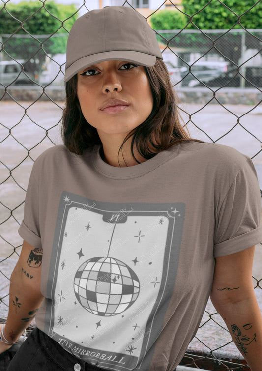 The Mirrorball Tarot Card Themed T-Shirt