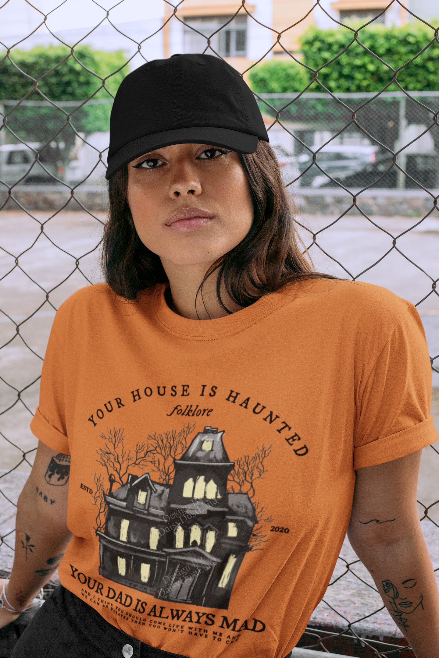 Seven Haunted House Halloween Edition Tee