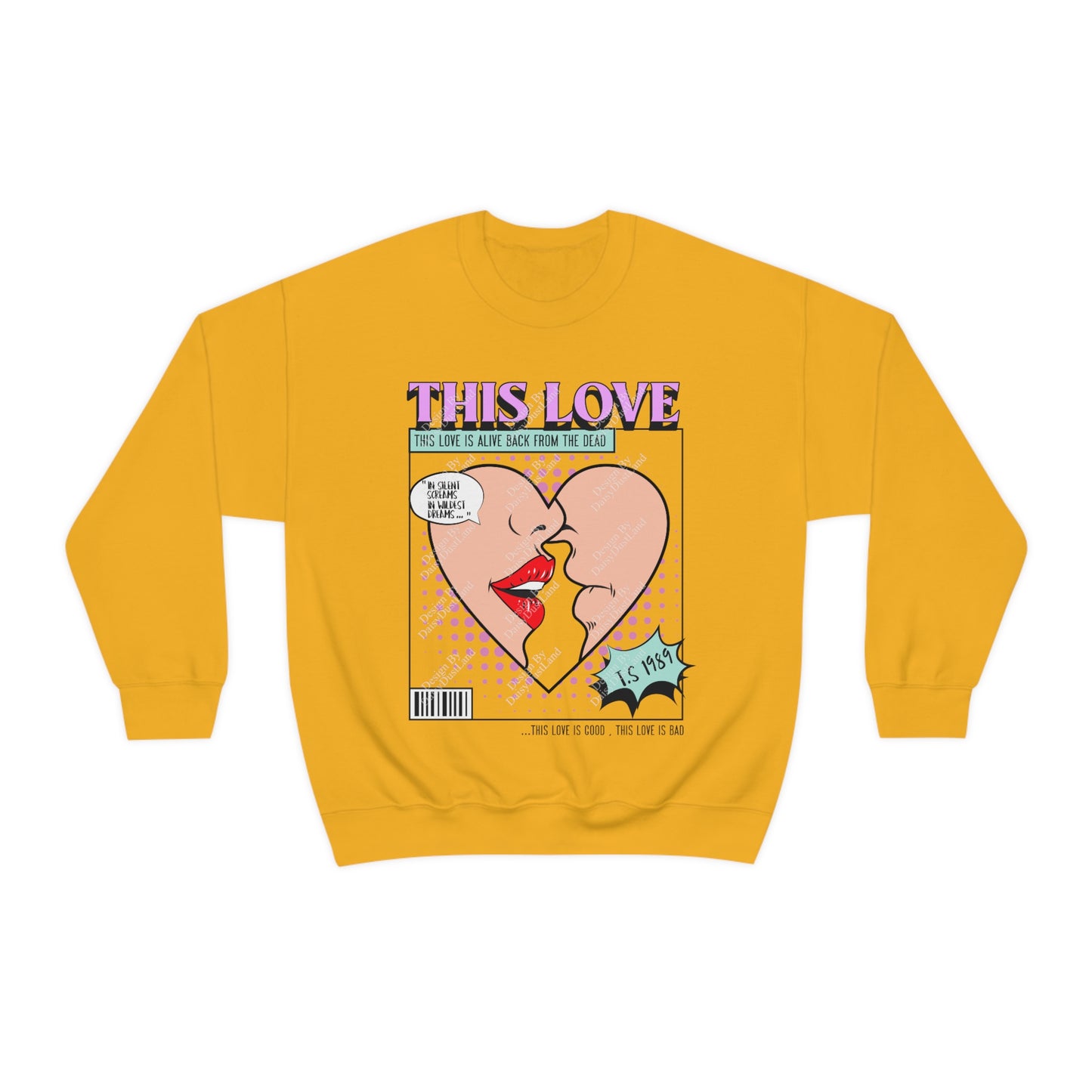 This Love Pop Art Graphic Sweatshirt