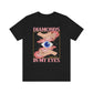 Diamonds In My Eyes Retro Graphic Tee