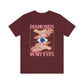 Diamonds In My Eyes Retro Graphic Tee