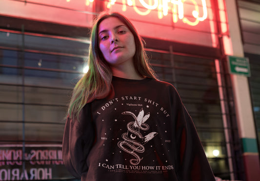 Vigilante Shit IDSSBICTYHIE Crewneck