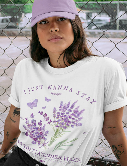 Lavender Haze Cottagecore Aesthetic T-Shirt